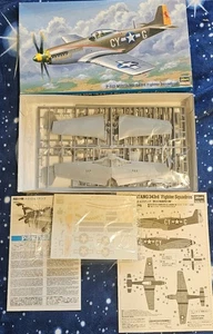 P51 D Mustang 343rd Fighter Squadron Hasegawa kit 1/48 USA WW2 Fighter Pacific - Foto 1 di 1
