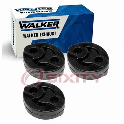 Aisladores de sistema de escape Walker de 3 piezas para Chevrolet Sprint 1989-1991 1,0 L L L3 xa Foto 1 de 4