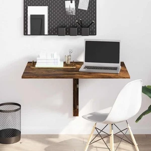 Mesa Plegable de Pared Escritorio Flotante de Ordenador para Bar Cocina vidaXL - Imagen 1 de 60