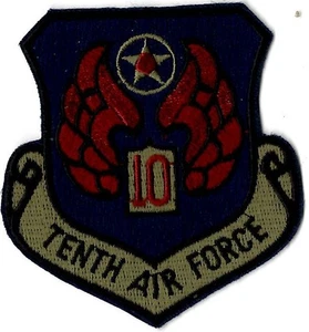USAF 10th Air Force Military Patch - Bild 1 von 1