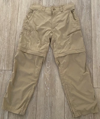 Exofficio Convertible Mens Pants Bugs Away Insect Shield Nylon Hiking 32x29 - Image 1 of 4