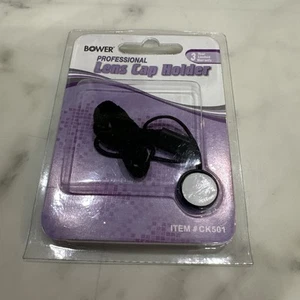 Genaral Brand Lens Cap Keeper with Elastic for DSLR Cameras CK501 - Black - Picture 1 of 4