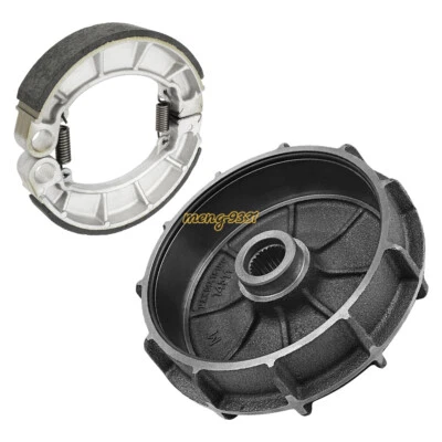 Tambor de freno trasero con kit de zapatos para Honda Rancher 420 Foreman 500 520 2014-2024 Foto 1 de 4