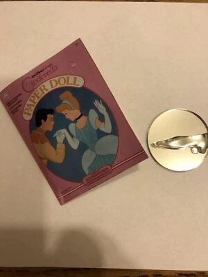 Zapatilla Disney Cenicienta, Espejo y Muñecas de Papel para Casa de Muñecas Miniatura!!! Foto 1 de 4