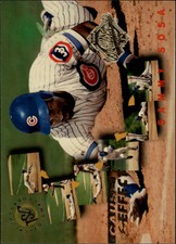 1995 Stadium Club Super Team World Series Cubs Baseball Card #238 Sammy Sosa CE
