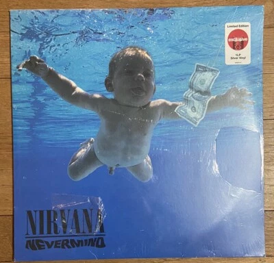 Nirvana NEVERMIND (Vinyl Record) / Target Exclusive Silver LP / NEW - SEALED Foto 1 de 2