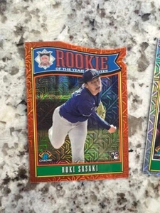 2025 BOWMAN MEGA ORANGE ROY PARALLEL CARD 07/25 CHICAGO CUBS ROKI SASAKI #ROY-10 - Bild 1 von 2