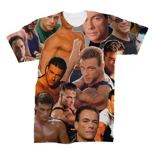 Jean Claude Van Damme Collage T-Shirt - Picture 1 of 2