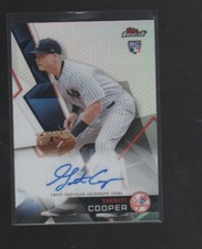 GARRETT COOPER 2018 FINEST ROOKIE REFRACTOR AUTO CARD #FA-GC