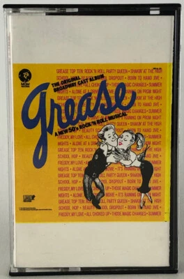 Grease - The Original Broadway Cast Album - Cassette Tape M5H34 - Image 1 of 4