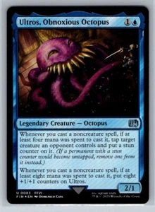 Ultros, Abnoxious Octopus Foil Final Fantasy Magic the Gathering MTG - Picture 1 of 2
