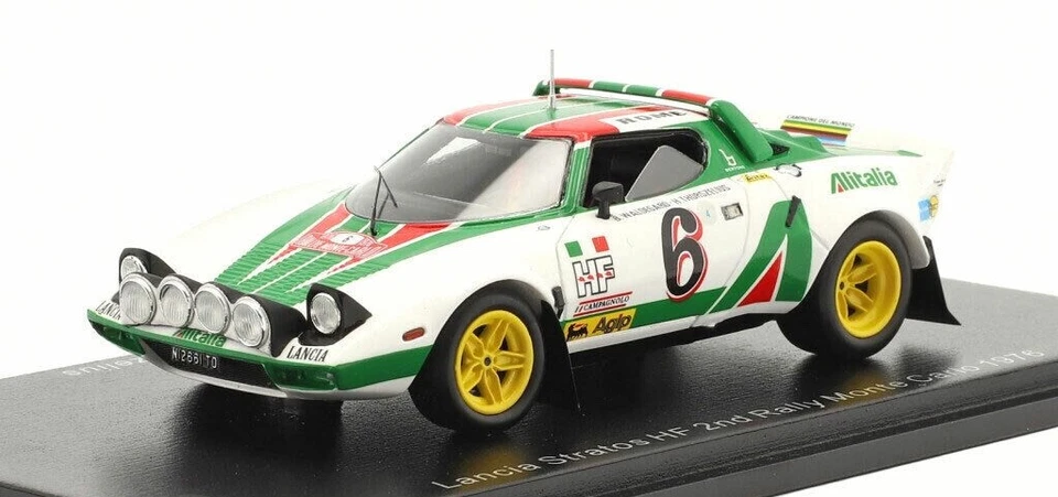 1/43 LANCIA STRATOS #6 MONTE CARLO 1976 BJORN WALDEGARD SPARK S9083