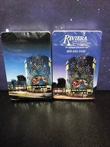 Tarjetas de Juego Riviera Hotel y Casino 2 Packs Nuevo Precintado - Imagen 1 de 3