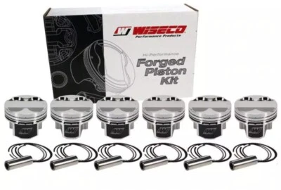 WISECO 96MM 11.0:1 CR FORGED PISTONS FOR NISSAN 350Z INFINITI G35 VQ35DE 3.5L Foto 1 de 2