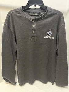 Camisa térmica de manga larga de los Dallas Cowboys NFL para hombre talla mediana Dunbrooke - Imagen 1 de 10