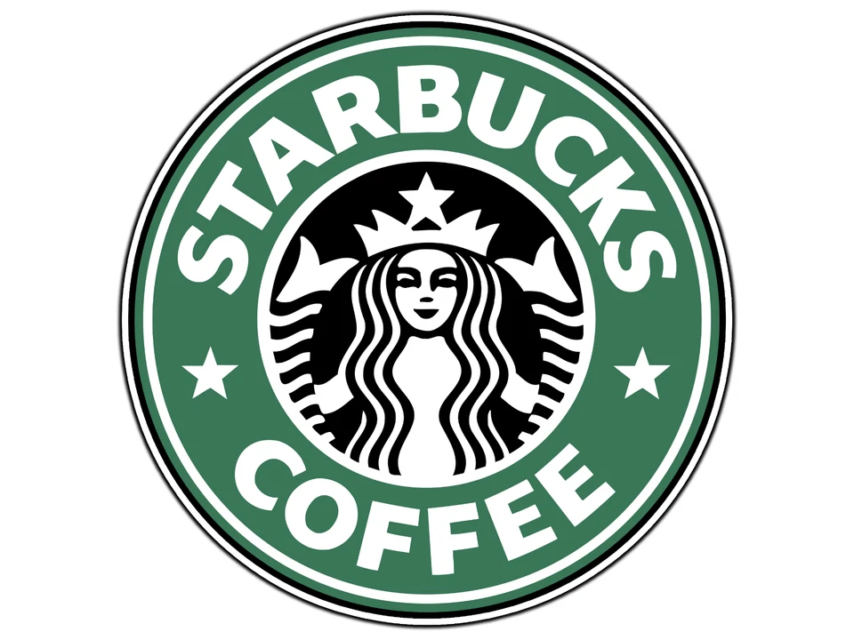 #0786 Starbucks Logo #1 Sticker Brand Waterproof Vinyl Decal Die-Cut Car Laptop - Image 1 of 1