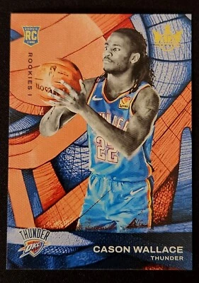 2023-24 Panini Court Kings Cason Wallace Rookies I RC #93 NBA Hot RC  - Image 1 of 2