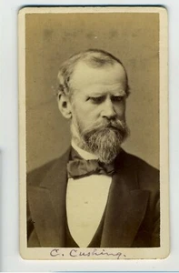 CDV - CALEB CUSHING - CONGRESSMAN - ATTY GENERAL -  - Bild 1 von 2