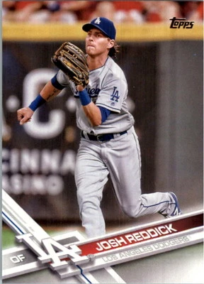 2017 Topps #329 Josh Reddick Los Angeles Dodgers - Image 1 of 2