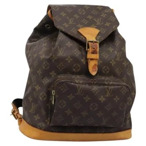 LOUIS VUITTON Monogram Montsouris GM Backpack M51135 LV Auth BD1247 - Picture 1 of 24