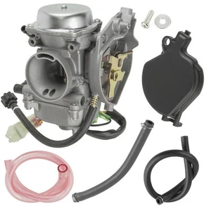 Carburetor for Kawasaki Prairie 300 KVF300B KVF300A 2X4 4X4 1999 2000 2001 2002 - Picture 1 of 7