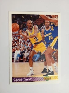 CARD UPPER DECK 92-93 NBA LAKERS THREATT n 154 - Bild 1 von 2