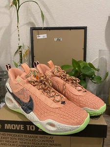 new NIKE US 9 COSMIC UNITY APRICOT AGATE BLACK LIME GLOW Pomegranate zoom air - Picture 1 of 6
