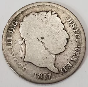 1817 Großbritannien Silberschilling - Bild 1 von 2