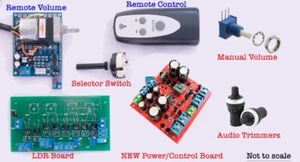 Stereo LDR attenuator kit 3 input  - Picture 1 of 3