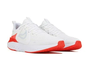 Nike Womens Legend React 2 White Running Shoes AT1369 101 Size  12 - Picture 1 of 6