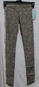 New Cabana Yoga Stretch Pants XS - Snaffle Bit Equestrian Theme Leggings - Picture 1 of 6