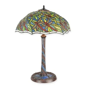 Tiffany Tischlampe LEUCHTE Tischleuchte TIFFANY STYLE Table Lamp DEKO EJA1752.2 - Bild 1 von 1
