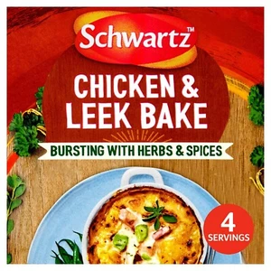 4 x Schwartz Hähnchen & Lauch Backmischung März 2027 - Bild 1 von 2