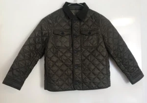 Original Kinder Burberry Steppjacke NEU Khakigrün Gr. 7Y (122 cm) - Bild 1 von 14
