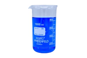 Vaso de vaso de borosilicato 1000 ml forma alta Marienfeld Superior - Imagen 1 de 2