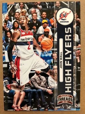 2012-13 PANINI THREADS HIGH FLYERS #18 JOHN WALL WASHINGTON WIZARDS - Image 1 of 2