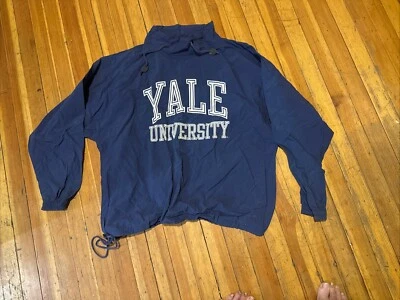 Vintage YALE University GEAR FOR SPORTS 1990s Pullover Windbreaker Size XL - Image 1 of 4