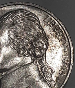 Llanta de níquel P Jefferson 1995 error CUD borde de carretera ferroviario. - Imagen 1 de 9