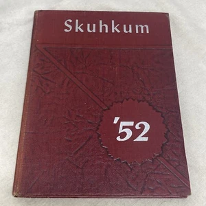 1952 SOUTH KITSAP HIGH SCHOOL YEARBOOK PORT ORCHARD, WASHINGTON SKUHKUM - Picture 1 of 16