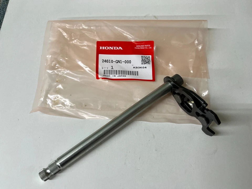 HONDA GEARSHIFT SPINDLE XR80R XR100R CRF100F GENUINE OEM 24610-GN1-000 New - Image 1 of 3