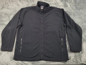 Patagonia Synchilla Giacca Uomo XL Nero Pullover Pile Outdoor Escursionismo - Foto 1 di 10