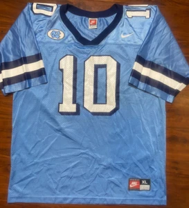 Vintage NIKE UNC North Carolina Tar Heels Football Jersey Men's Sz XL USA - Picture 1 of 9