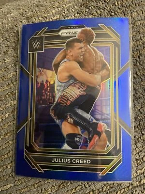 2023 Panini Prizm WWE Prizms Blue #196 Julius Creed /199 - Image 1 of 2