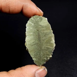 Natural Golden Pyrite Slice Geode Gemstone Cabochon Loose 117 Cts #8874 - Picture 1 of 8