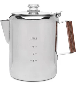 Bozeman Percolator Coffee Pot — Camping Coffee Pot, Camping Coffee Makers – A... - Picture 1 of 7
