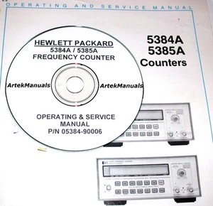 HP 5384A 5385A Betriebs- & Serviceanleitung (guter Schaltplan) mit allen Seiten - Bild 1 von 1