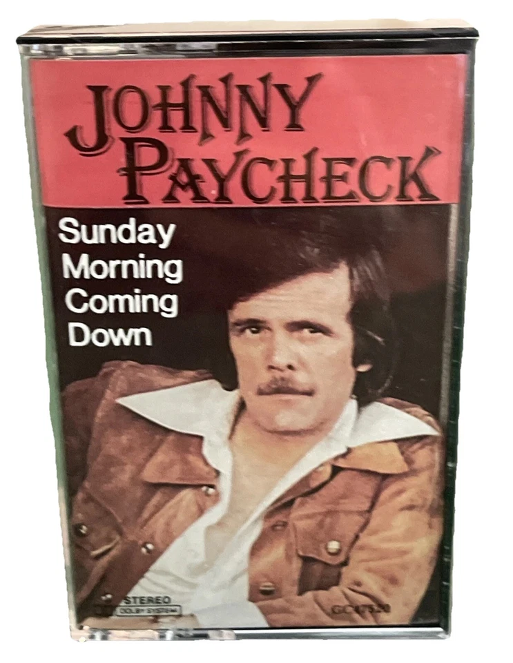 Johnny Paycheck - Sunday Morning Coming Down 1985 Cassette Country Folk - Image 1 of 3