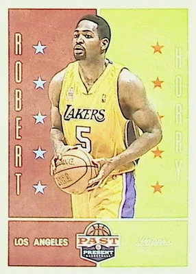 2012-13 PANINI PAST & PRESENT #95 ROBERT HORRY BASE CARD NM-MT+ - Image 1 of 2