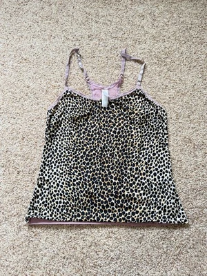 Lindo Babydoll Vintage Y2K Años 2000 Jessica Simpson Mujer Borde de Encaje Talla M Foto 1 de 4