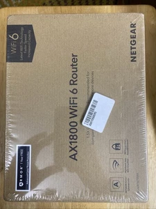 NETGEAR 4-Stream AX1800 WiFi 6 Router (R6700AXS) Wireless Speed 1.8 GBPS Sealed - Picture 1 of 6